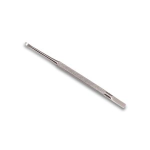  Mini Cuticle  Pusher Round Dull Slim 4 1/2"